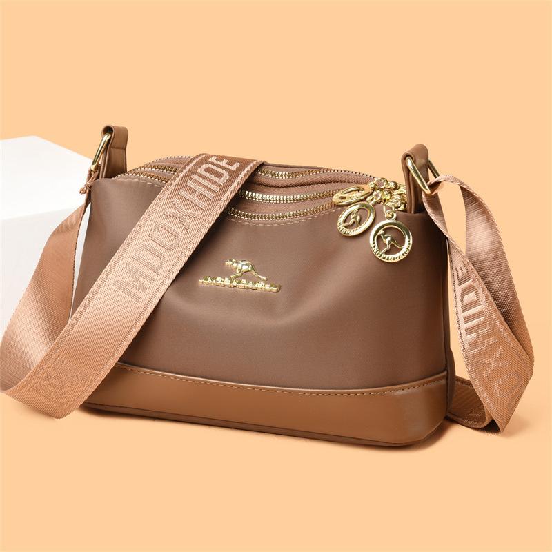 High-end Single-shoulder Bag with Large Capacity, Suitable for Middle-aged Mothers, Simple Cross-body Bag