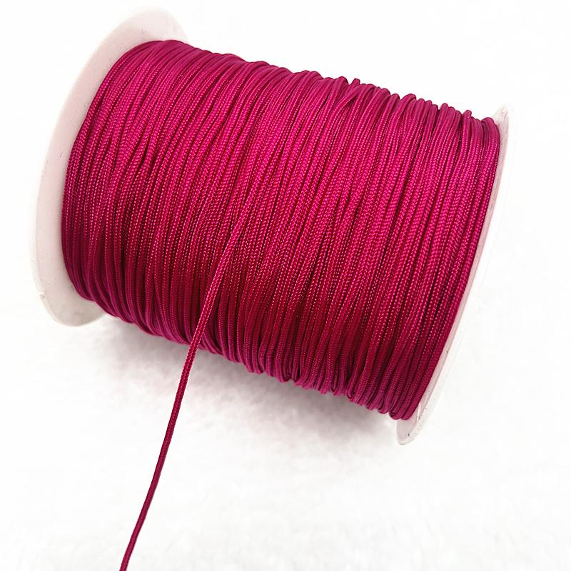 5yards 1.5mm Nylon Cord Thread Chinese Knot Macrame Cord Bracelet Braided String DIY Tassels Beading Shamballa Thread