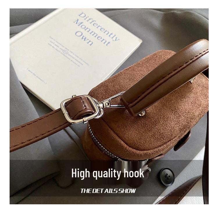 2025 New Cat Suede Kids' Cute Mini Crossbody Lipstick Bag