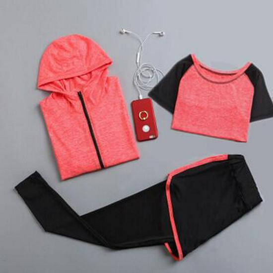 Women's Spring/Summer Yoga & Sports Set: Outdoor Exercise & Gym Fitness Wear