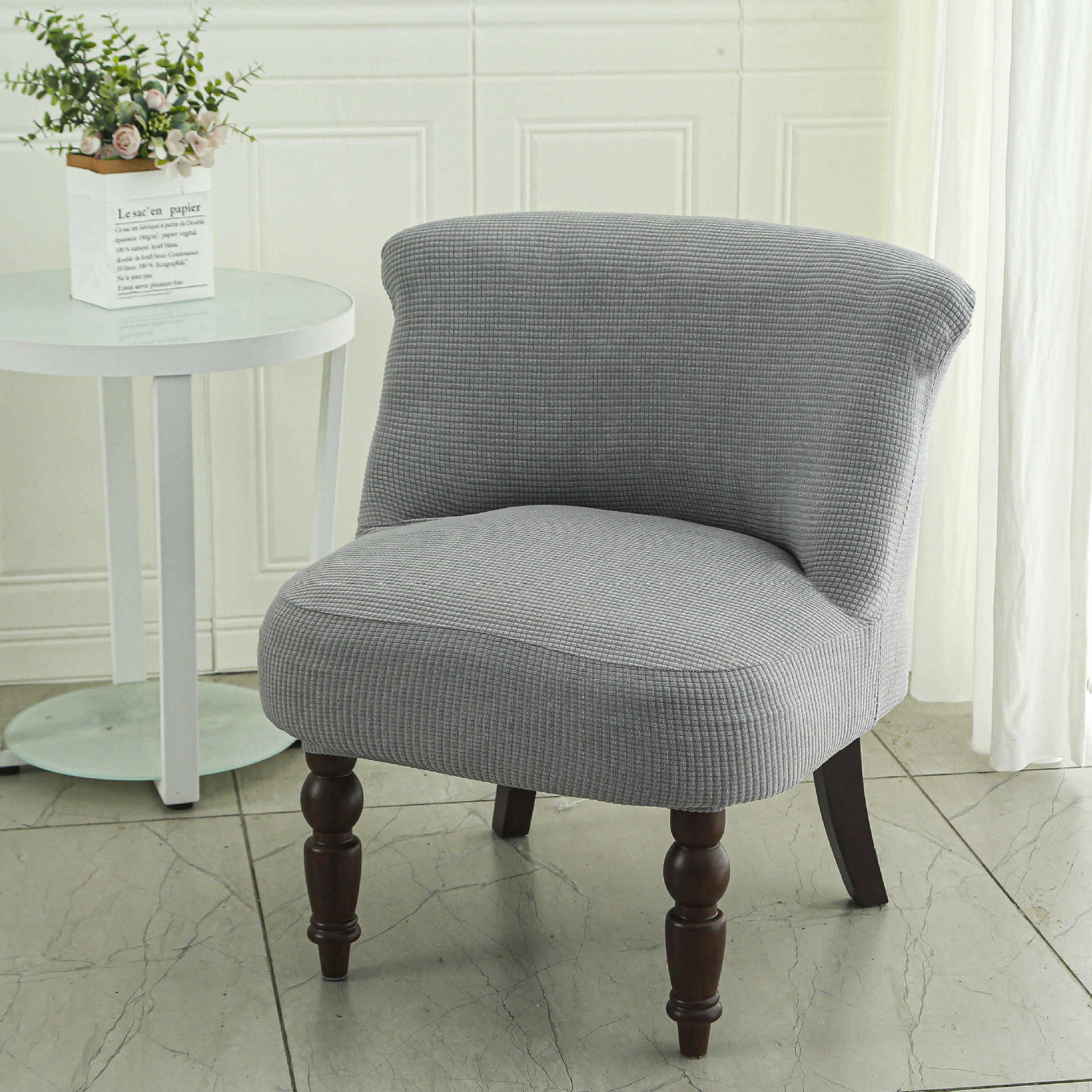 

Новый универсальный чехол для обеденного стула, чехол для табурета, чехол для стула, чехол для спинки сиденья, набор для обеденного стола, чехол для домашнего стула 40cm