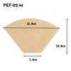 HARIO Pegasus Kaffeepapierfilter 02M Misarashi für Tassen 100 Stück Made in Japan 2~4 PEF-02-100M