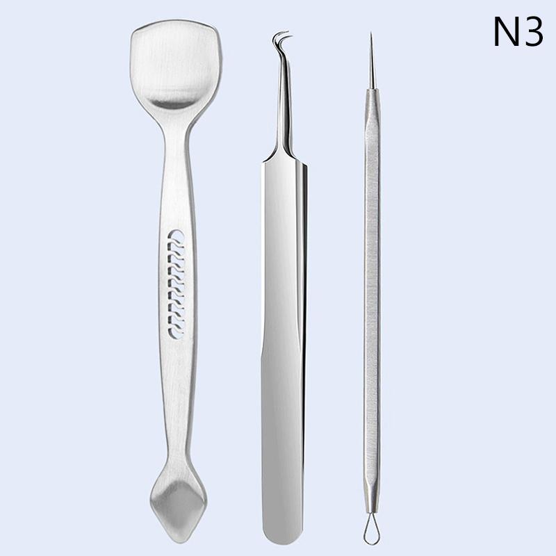 Double Head Blackhead Remover Tool Stainless Steel Pimple Acne Sebum Removing Face Blemish Extractor Tools For Face Skin Care N3