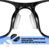 MultiPacks Silicone Nose Pad for Sports Glasses Shock Absorbing NonSlip Eyewear Comfort Inserts Nose Cushions Accessory