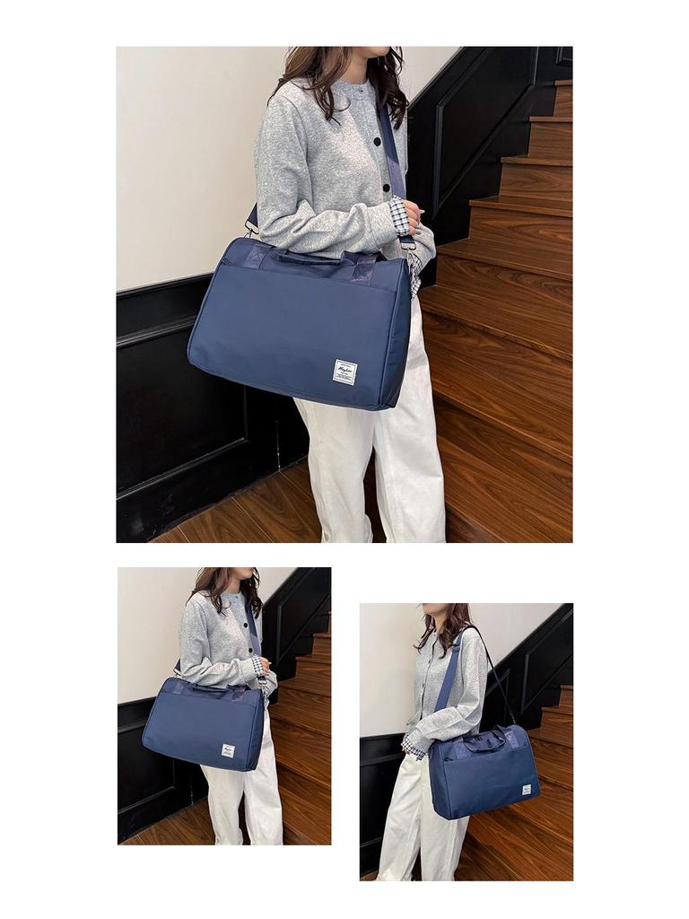 Men's & Women's Large Waterproof Travel Bag - Portable, Lightweight, Versatile for Short Trips and Dorm Use