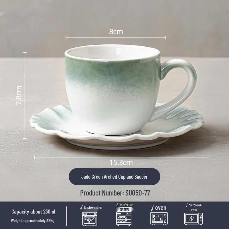 Ceramic Tea & Coffee Cup with Saucer Set