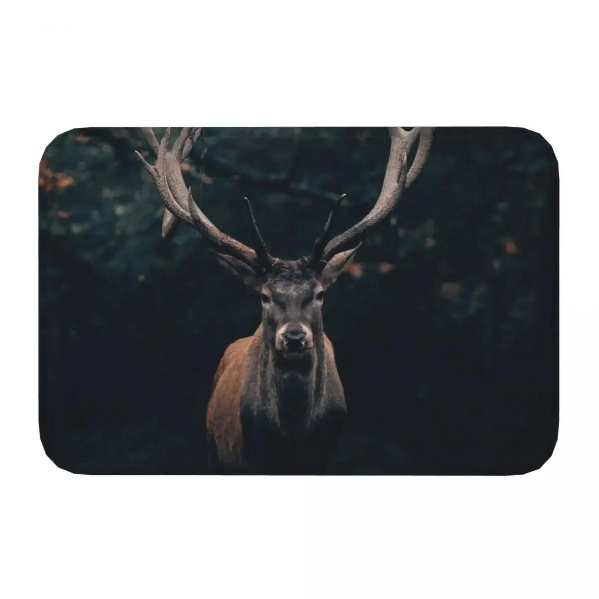 

Animals Cool Cute Bathroom Mat Reindeer Animal Forest Rug Home Doormat Kitchen Carpet Outdoor 40cmx60cm