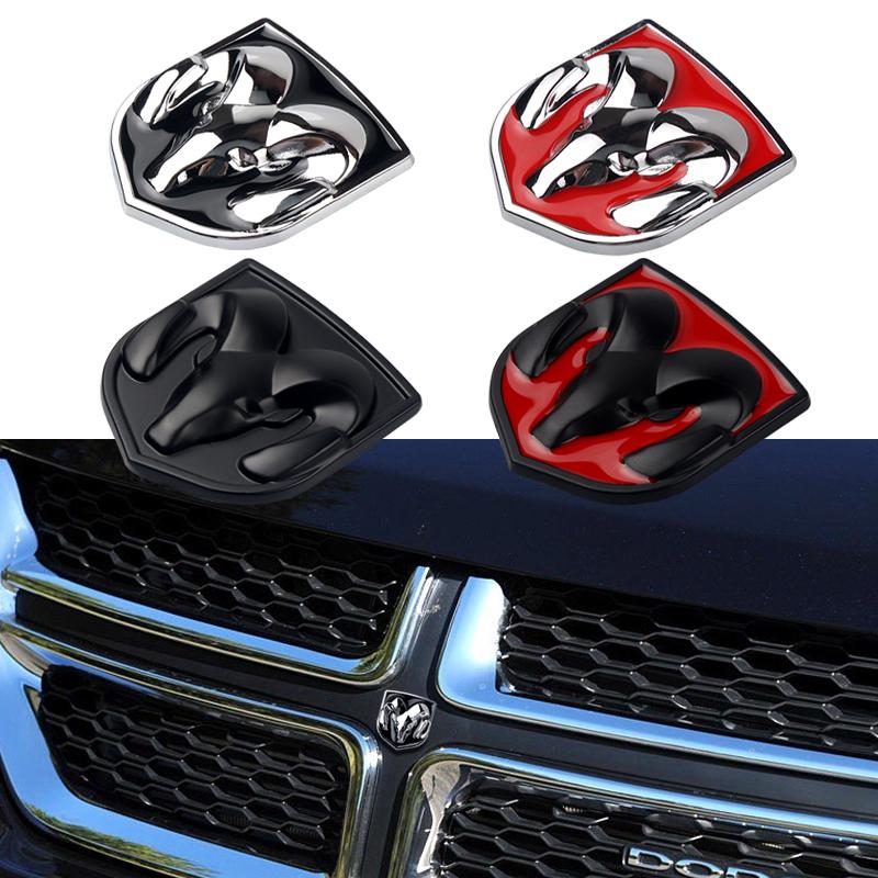 Personalized Car Body Metal 3D Badge Sticker Auto Exterior Decal For Dodge Durango Caliber Dakota Neon SXT Nitro Ram1500 Magnum