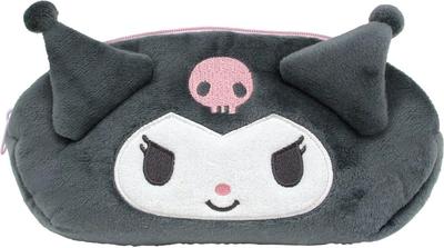 Sanrio Plush Face Pen Pouch Kuromi -