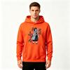 Anime Character Printed Men's Pullover Hoodie Casual Long Sleeve Sweatshirt for Adults