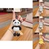 Rabbit Penguin Duck Bear Plush Mini Animal Keychain With Pullout Feet For Bags And Keys