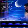 New Aurora Star Light Projector with   Night Lights with Remote Control Gift for  Sky Lamp Bluetooth Projection Lamps