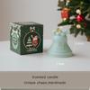 Christmas scented candles handmade bells modeling wax candles Christmas souvenir fragrance