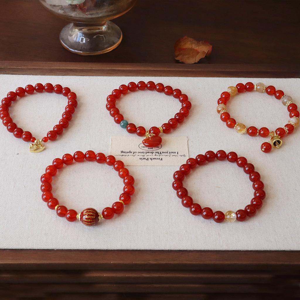 Natural Agate Bracelet. Fashion Women Daily Jewelry Lucky Gift