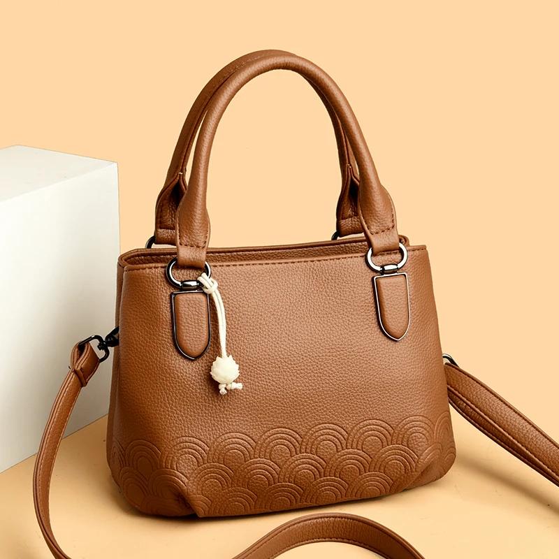 Women's Bags 2024 New Women's Handbag Korean Edition Fashion Large Capacity Casual Tote Bag Womens Shoulder Crossbody Bag Women