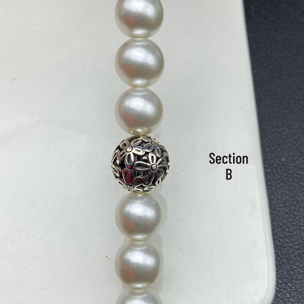 Dark Series Tibetan Silver Filigree Flower Heart Spacer Beads for DIY Jewelry