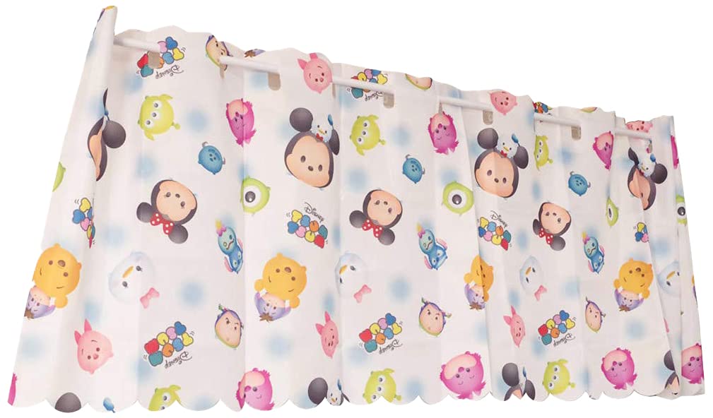 

Ари Белое Кафе 145 x 75 Занавеска Disney Cafe Tsum Tsum, см, Водоотталкивающий дизайн, белый