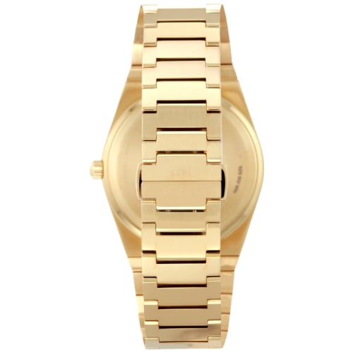 Tissot PRX Men's Watch with Champagne Dial and Bracelet, Officially Imported, Model T1374103302100