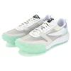 FILA Gara Breathable Comfortable Lightweight Fabric Synthetic Leather TPU Low Top Casual Running Shoes Women sneaker White Blue F12W323101FVW