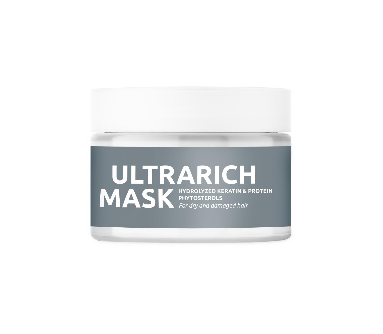 

Відновлююча маска для сухого та пошкодженого волосся Ultrarich Marie Fresh Cosmetics 200 мл