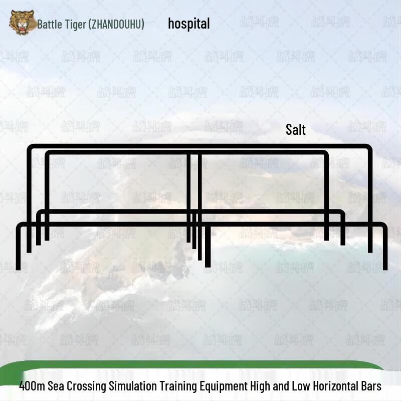 ZHANDOUHU Island Landing Obstacle Course Equipment
