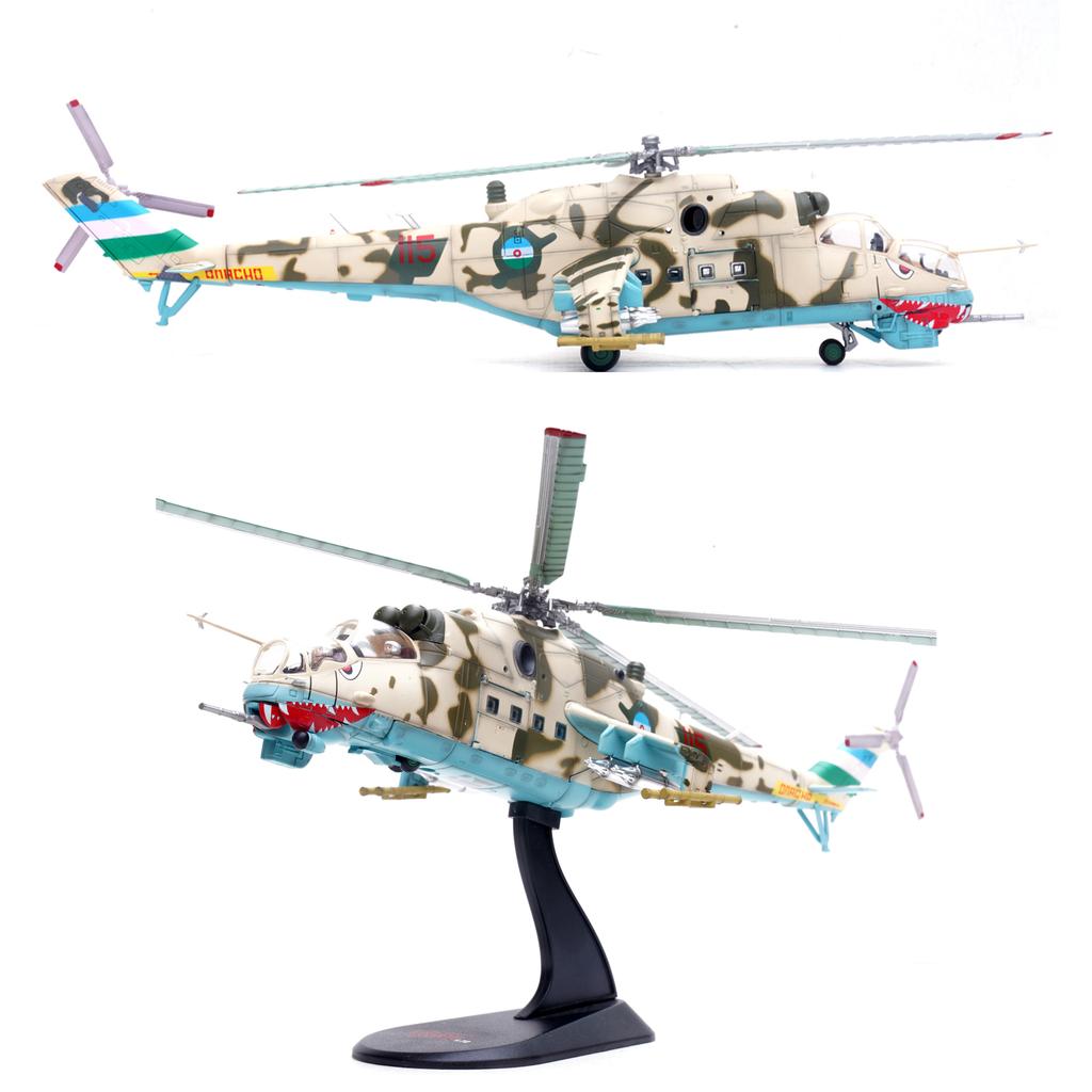 1/72 14005PA Russian MI-24V MI24V Armed Helicopter Model Azerbaijan 2000 Finished Product Collection Model