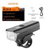 SupFire Farol de Bicicleta Recarregável por USB BL56-B (2 pacotes)