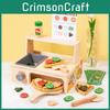 Wooden Play Imaginative Pizza Oven Toy For Kids Early Development And Family Fun