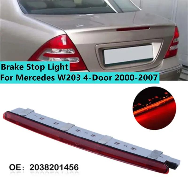 LED Third Rear Brake Stop Light Lamp For Mercedes Benz W203 4-Door 2001-2007 2038200156 Rear Third 3rd Stop Brake Light