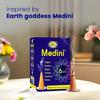 Cycle Pure Medini 6 In 1 Premium Cone Incense 60N Charcoal-Free Natural Fragrance With Free Holder Pack of 1