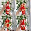 Zodiac Rabbit Plush Toys Natal Year Auspicious Doll Year Of The Rabbit Mascot Rabbit Plush Pendant