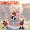 Haaland Acrylic Keychain Norway National Team Fan Merch Soccer Star Backpack Pendant