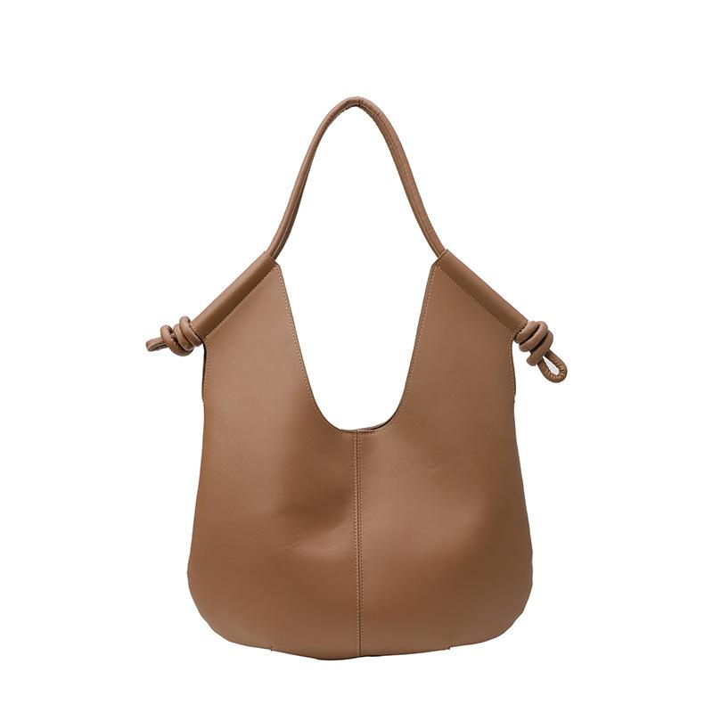 

Сумка-багет большой вместимости женская сумка новая летняя сумка-корзина для овощей мягкая поверхность простая наплечная сумка-тоут женская хаки