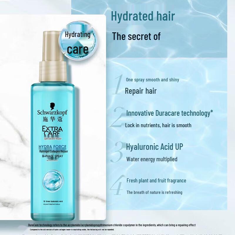 Schwarzkopf Aqualipid Collagen Repair Nutrient Water