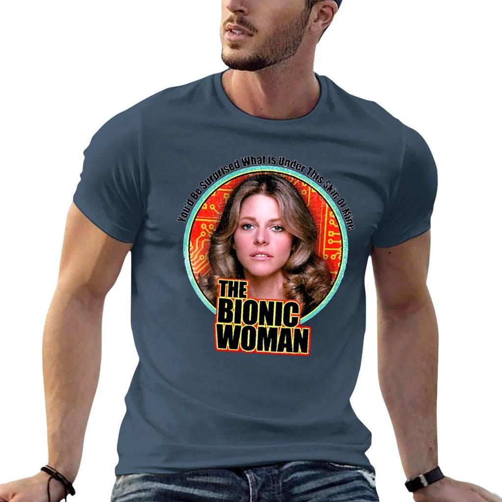 The Bionic Women TShirt Minimalist Graphic Tee Shirt