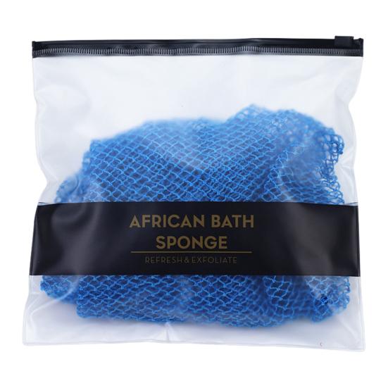 African Shower Net Exfoliating Sponge with Knots Body Scrubber Body Scrub Quick Drying Hygienic Shower Bathing Net