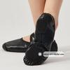 Children's Jazz Dance Shoes Black Non-slip Sole Ballet Shoes Adult Dance Sneakers Suitable for Girls Women's Sizes 23-45