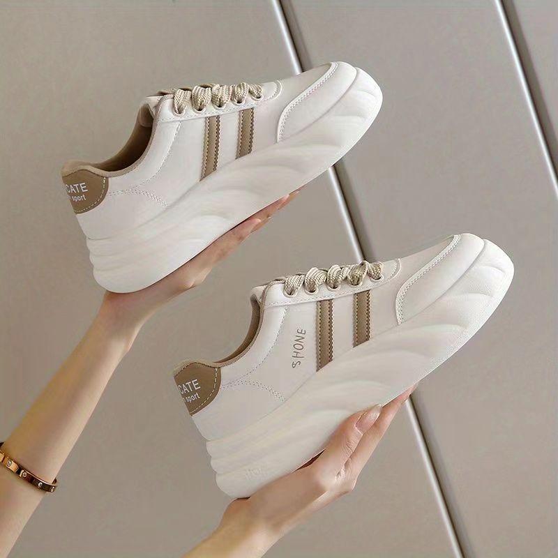 Cortez Женская спортивная обувь Новая весенне-осенняя обувь для отдыха Белые туфли — фото 4