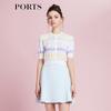 Women's Structured Fishtail Mini Skirt