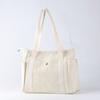 1 Stück Leinwandtasche für Damen, große Kapazität, einfache und vielseitige Tragetasche, Tote Bag, Einkaufstasche, Umhängetasche