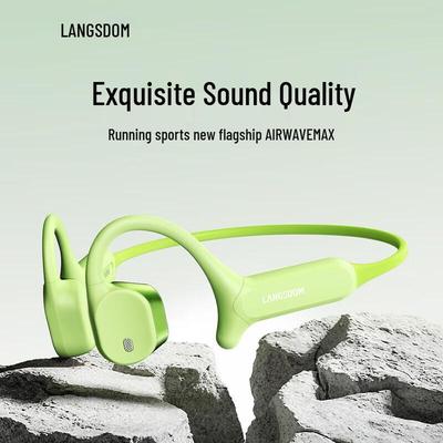 Lanson AirWave Max Open-Ear Bone Conduction Sport Headphones