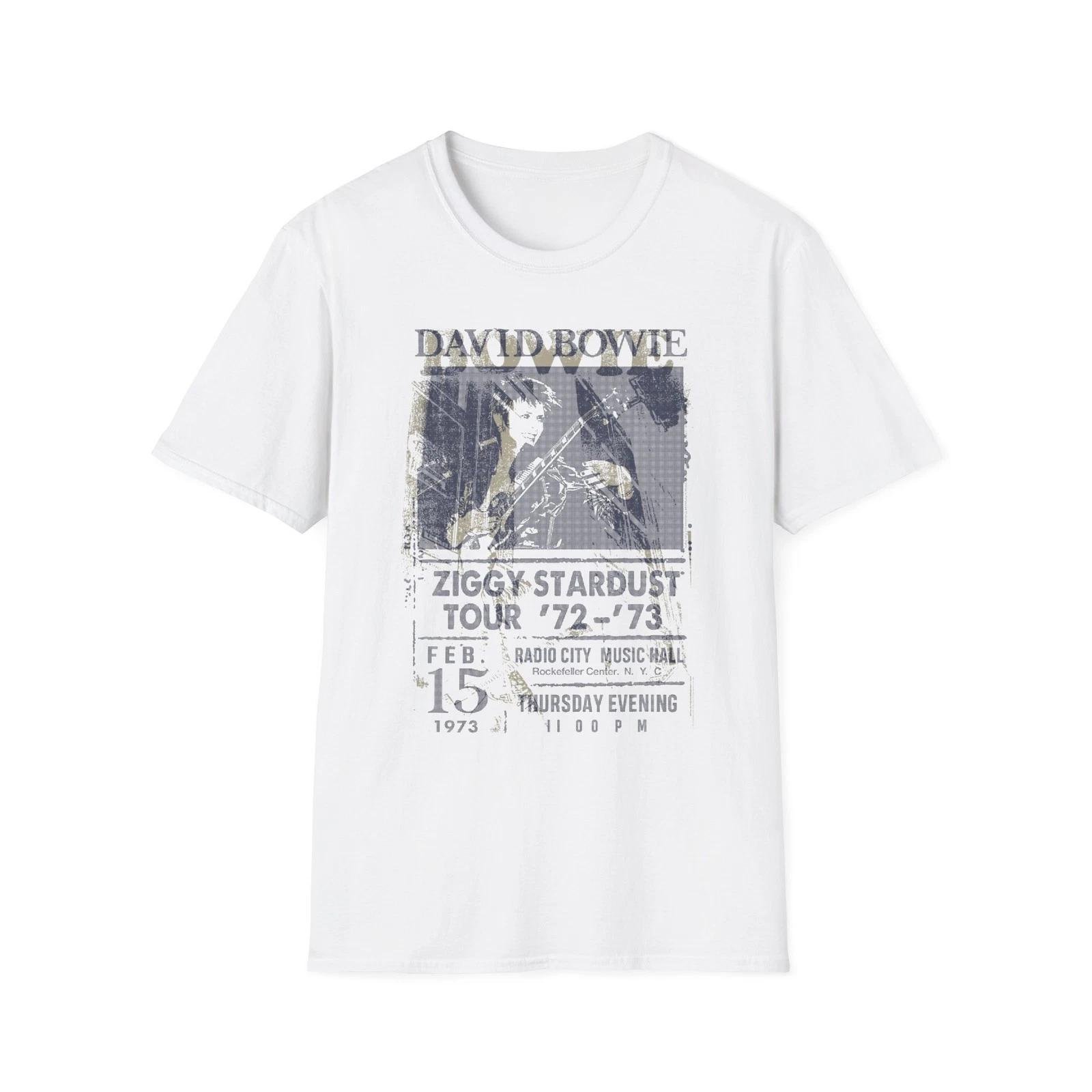 David Bowie Ziggy Stardust Tour T-Shirt, Vintage Tee, Music Lover Gift, [...] 4XL