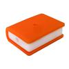 Stackable Rectangular Book-Shaped Silicone Beads – DIY Accessories with Double Holes