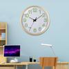 12inch Glow In The Dark Clock Non-Ticking Silent Quartz Clock Decorative Scale Clock Office
