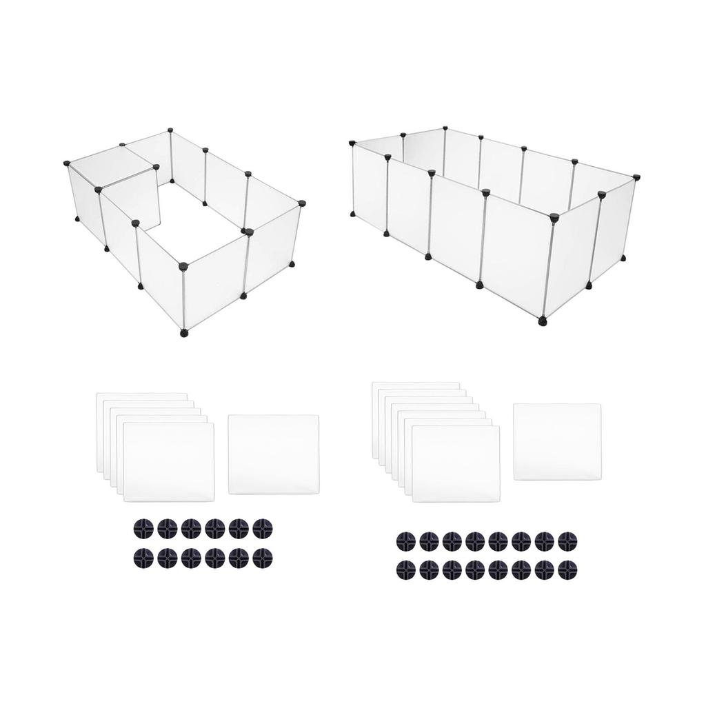 , Dog Cage, Yard Fence, for Sleeping, Playing, Kennel, PP, Small Animal Enclosure, Pet Fence