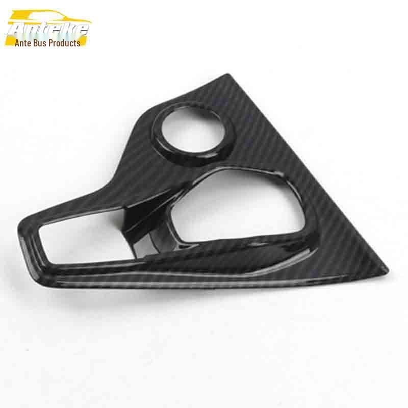 Marco Decorativo de Palanca de Cambios 4WD Lynk&Co 01: Consola Central Galvanizada, Portavasos y Accesorios de Lentejuelas