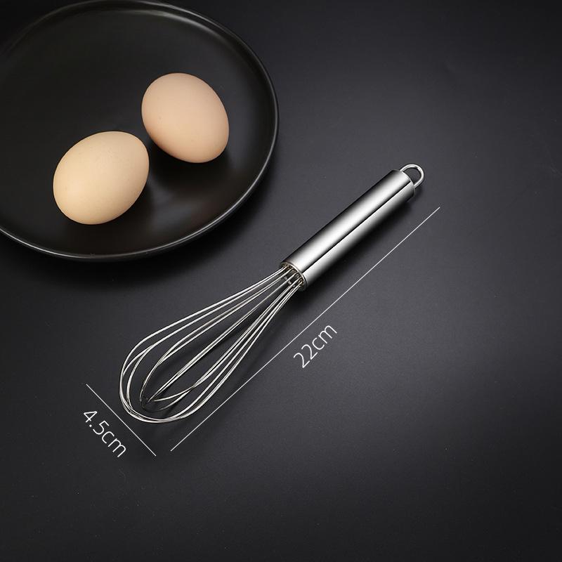 Stainless Steel, Egg Beater, Manual, Modern and Minimalist, Baking Utensils, Egg Cream Mixer, Kitchen Tool