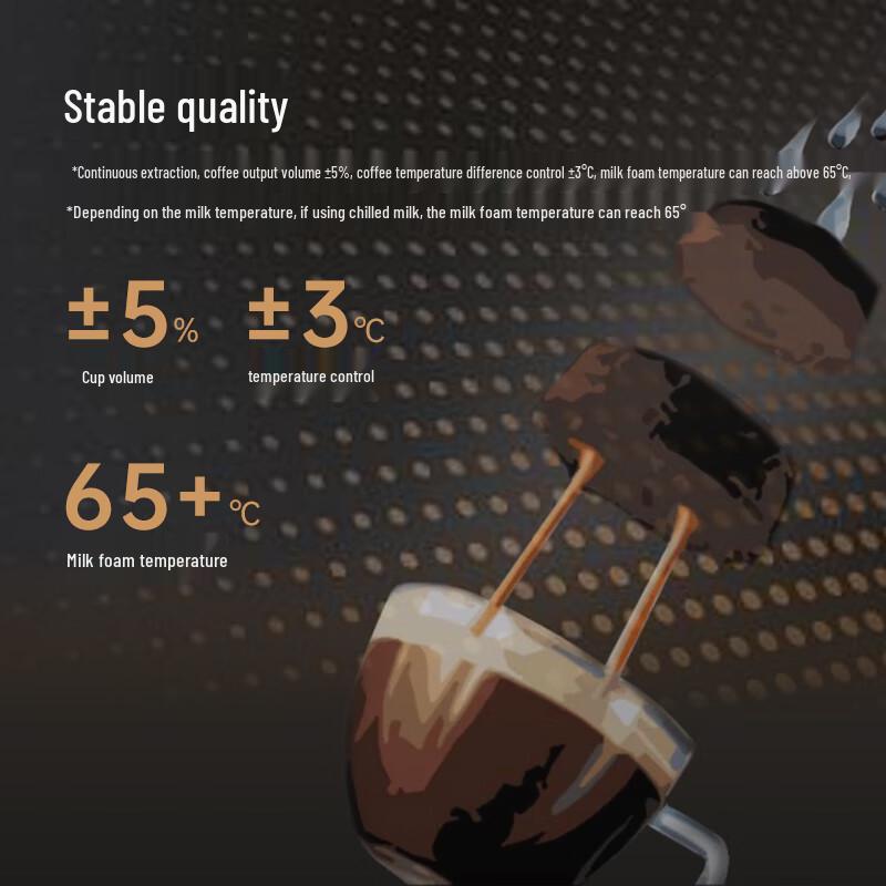 Kalam E60L One-Touch Automatic Italian Latte Coffee Machine for Office, Home & Hotel