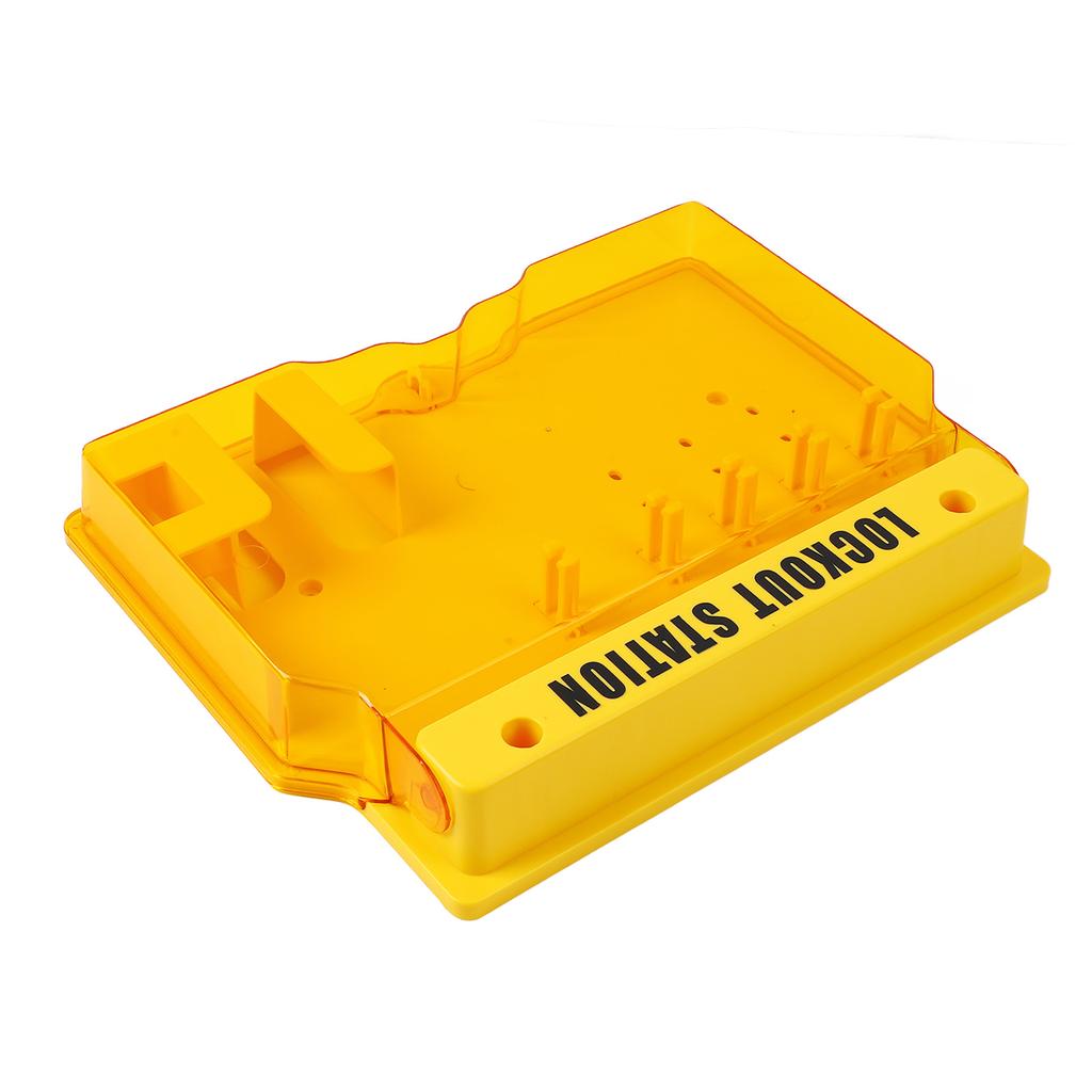 Lockout Tagout Station Visualization Management 5 Lock Bit Covered Lockout Tagout Station for