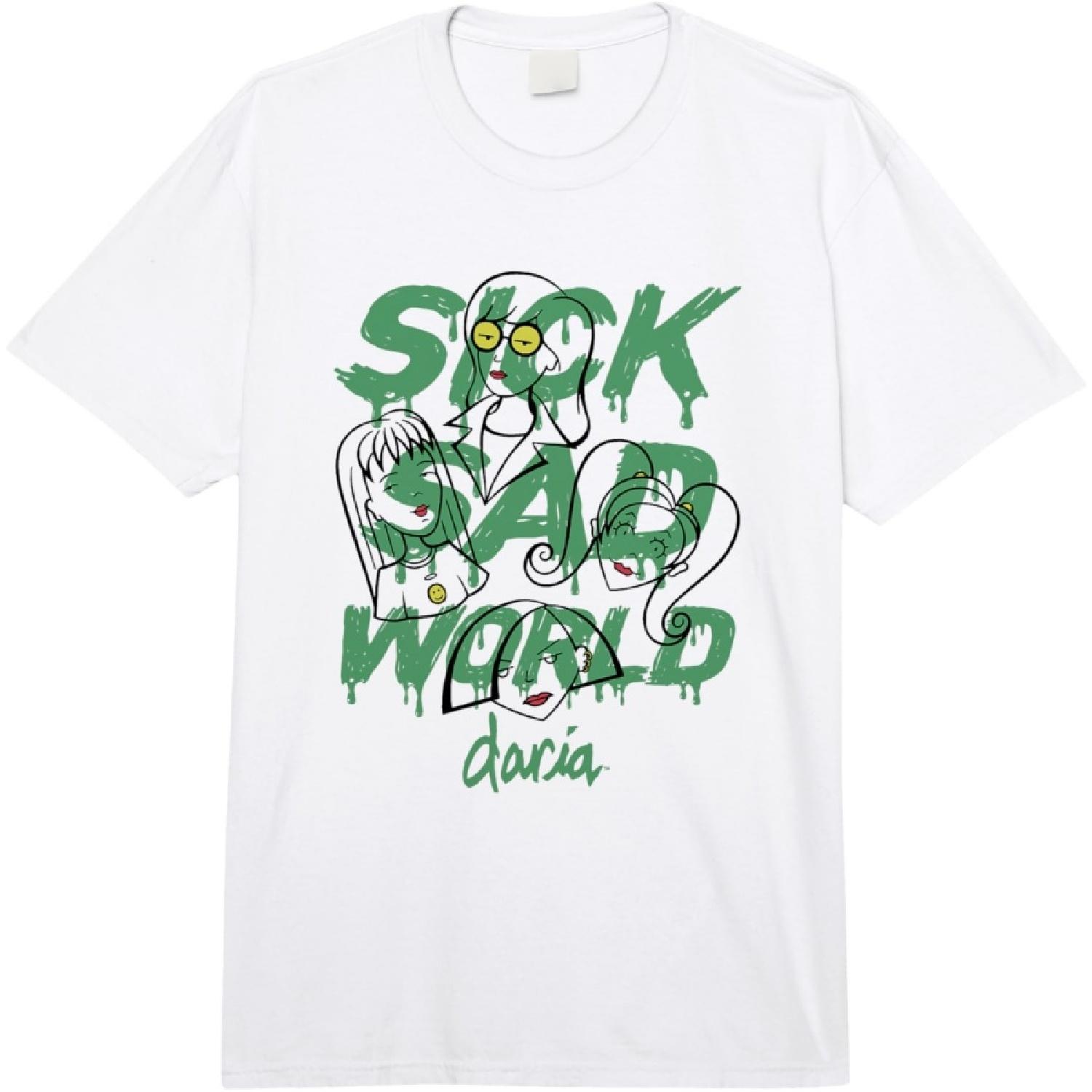 Daria Quinn Jane Brittany Sick Sad World Group Shot Poster Comfort Colors Adult Heavyweight T-shirt S